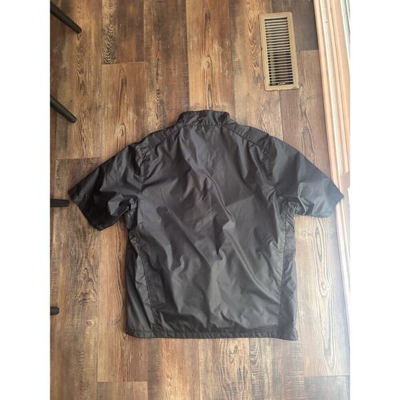 Greg Norman Men Short Sleeve Golf Pullover Windbreaker Zip XL Water Resistant - Picture 7 of 10